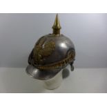 A REPLICA IMPERIAL GERMAN PICKELHAUBE HELMET