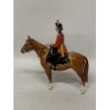 A BESWICK QUEEN ELIZABETH II ON IMPERIAL TROOPING THE COLOUR 1957 NO.1546
