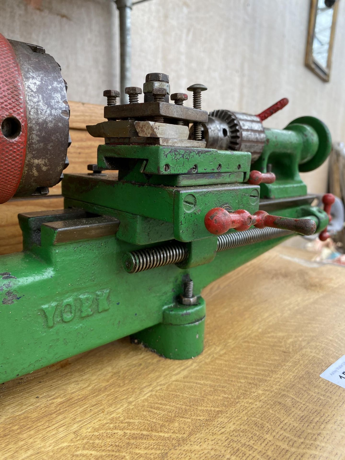 A 'YORK' MINIATURE MODEL MAKERS LATHE - Bild 2 aus 7