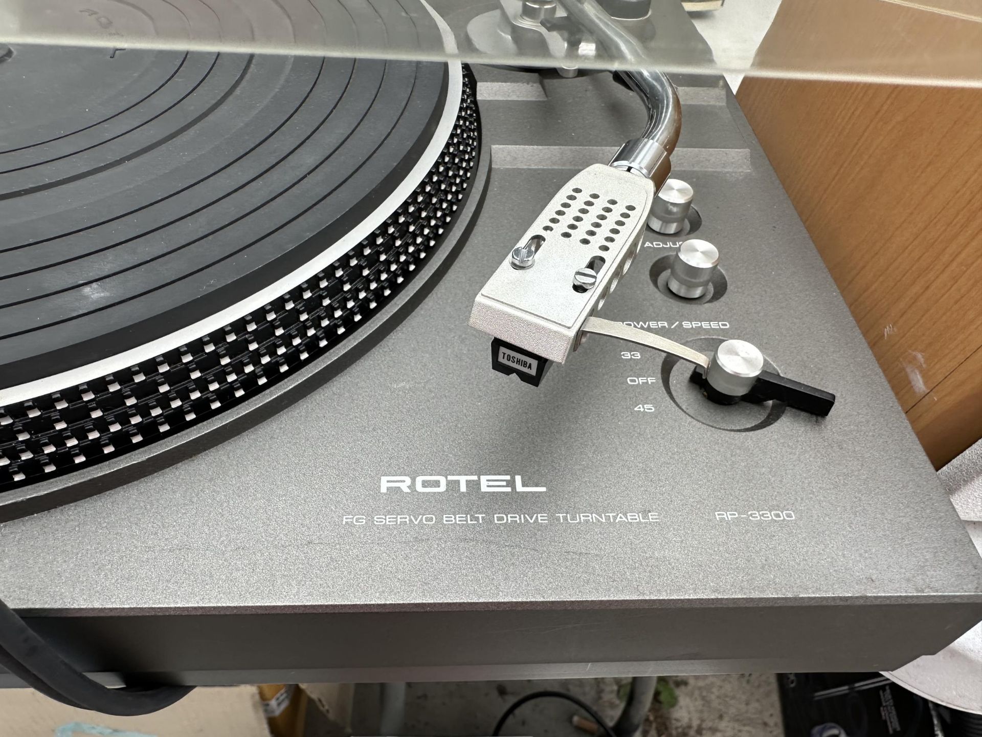 A ROTEL RECORD PLAYER AND A DUAL RECORD PLAYER - Image 3 of 3