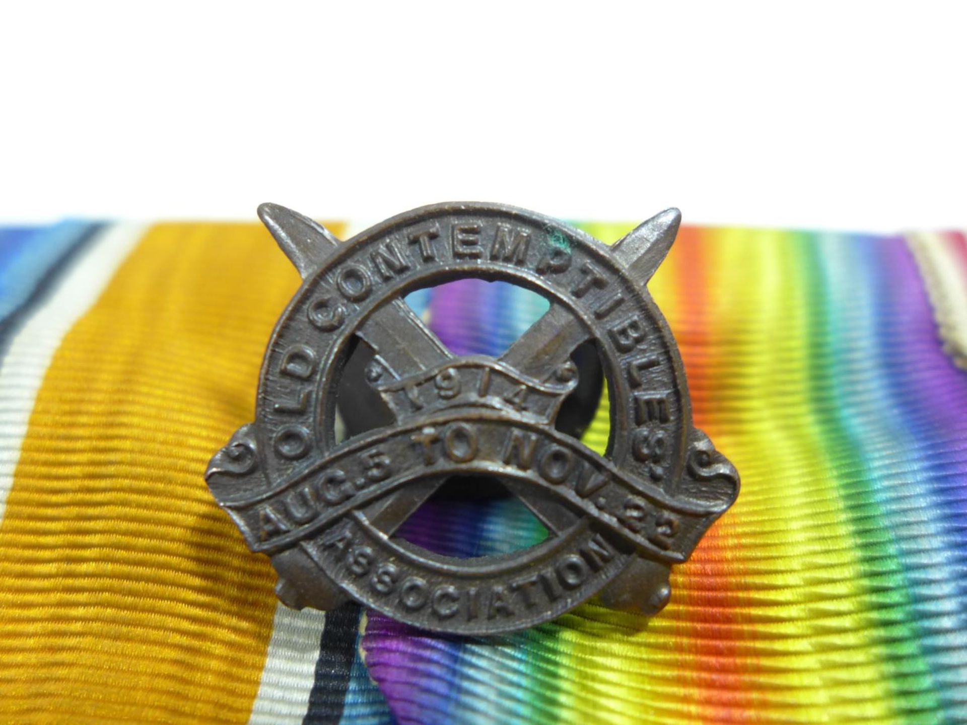 A WORLD WAR I MEDAL GROUP AWARDED TO 28797 2ND LIEUTENANT G HEMINGWAY OF THE ROYAL ENGINEERS, - Image 3 of 6