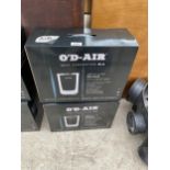 TWO BOXED O'D-AIR AIR PURIFIERS