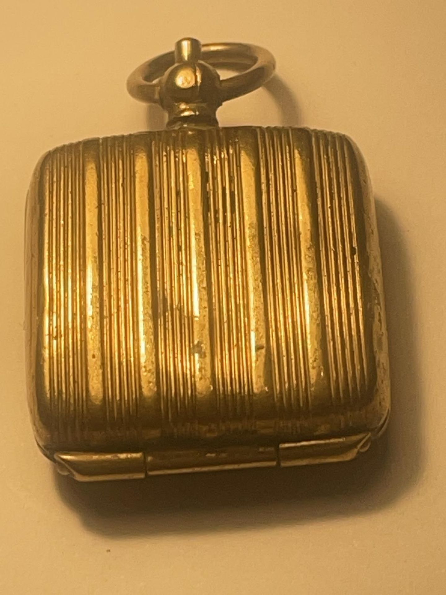 A GOLD PLATED SOVEREIGN CASE