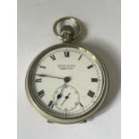 AN ERNEST VICKERY NEW ZEALAND POCKET WATCH SEEN WORKING BUT NO WARRANTY