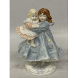 A ROYAL WORCESTER LIMITED EDITION 'LOVE' FIGURE