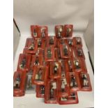 A LARGE COLLECTION OF DEL PRADO MILITARY FIGURES IN BLISTER PACKS