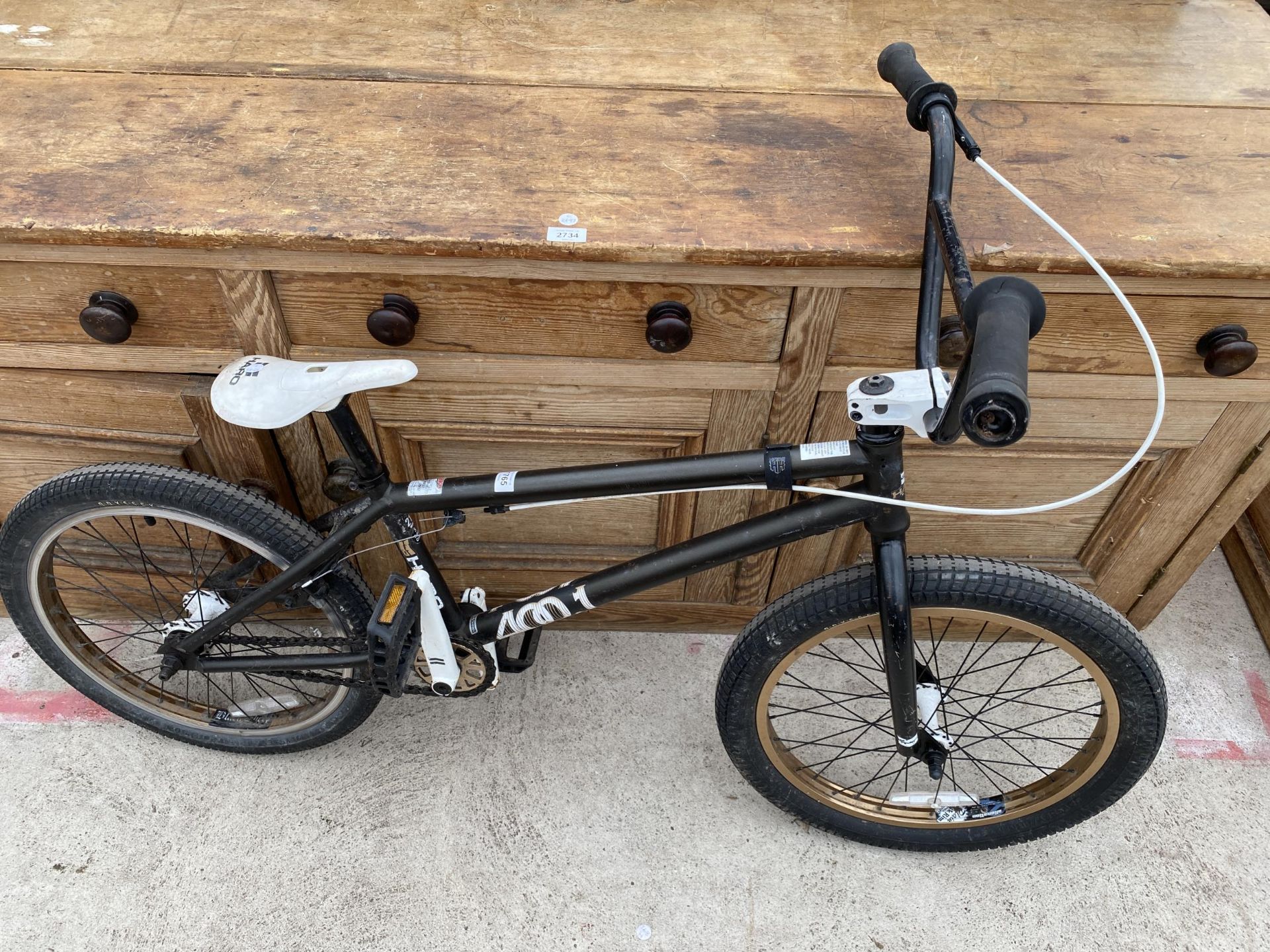 A HARO BMX BIKE