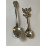 TWO SILVER SPOONS