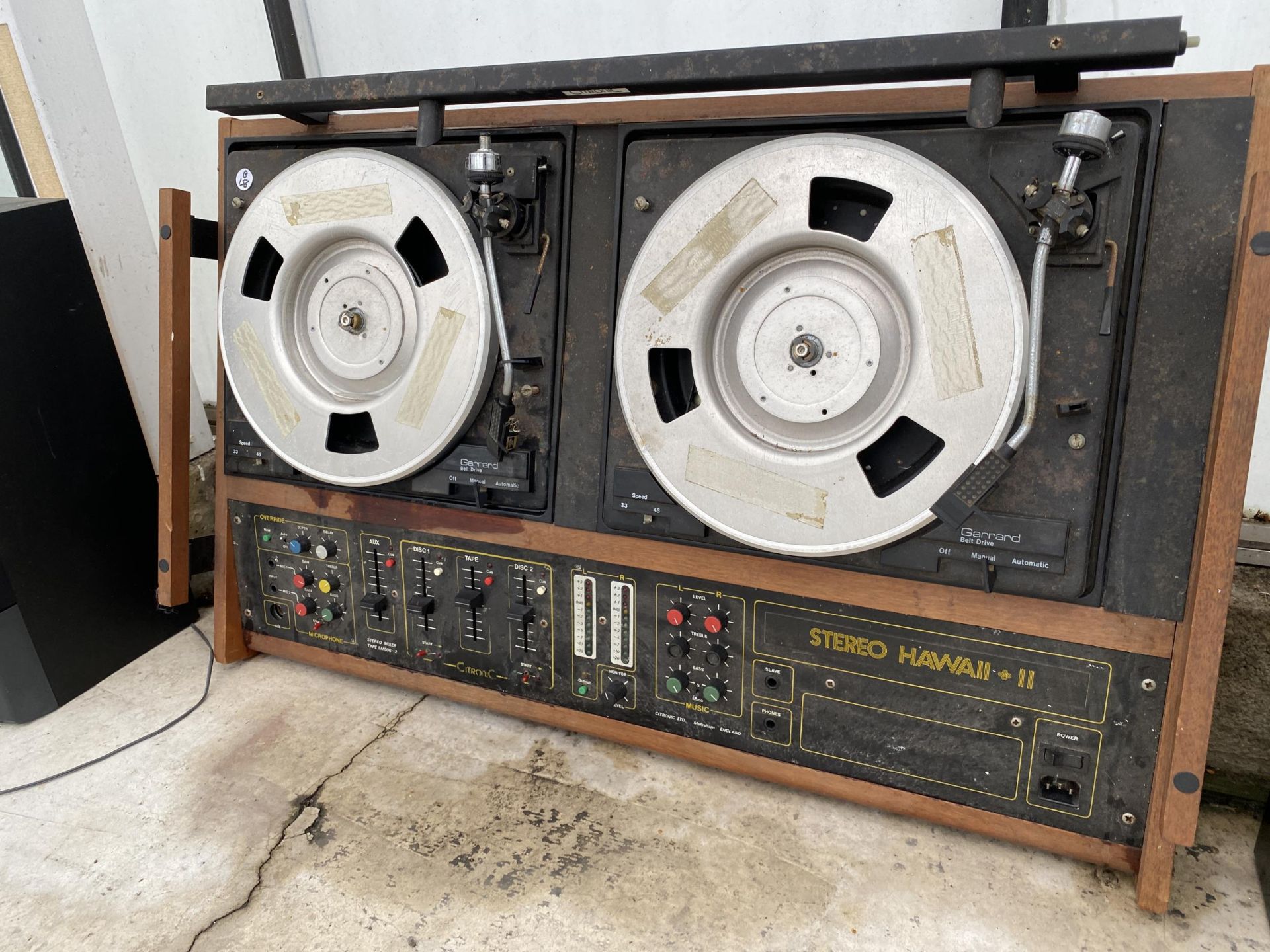 A RETRO STEREO HAWAII II WITH GARRARD RECORD DECK - Image 2 of 2