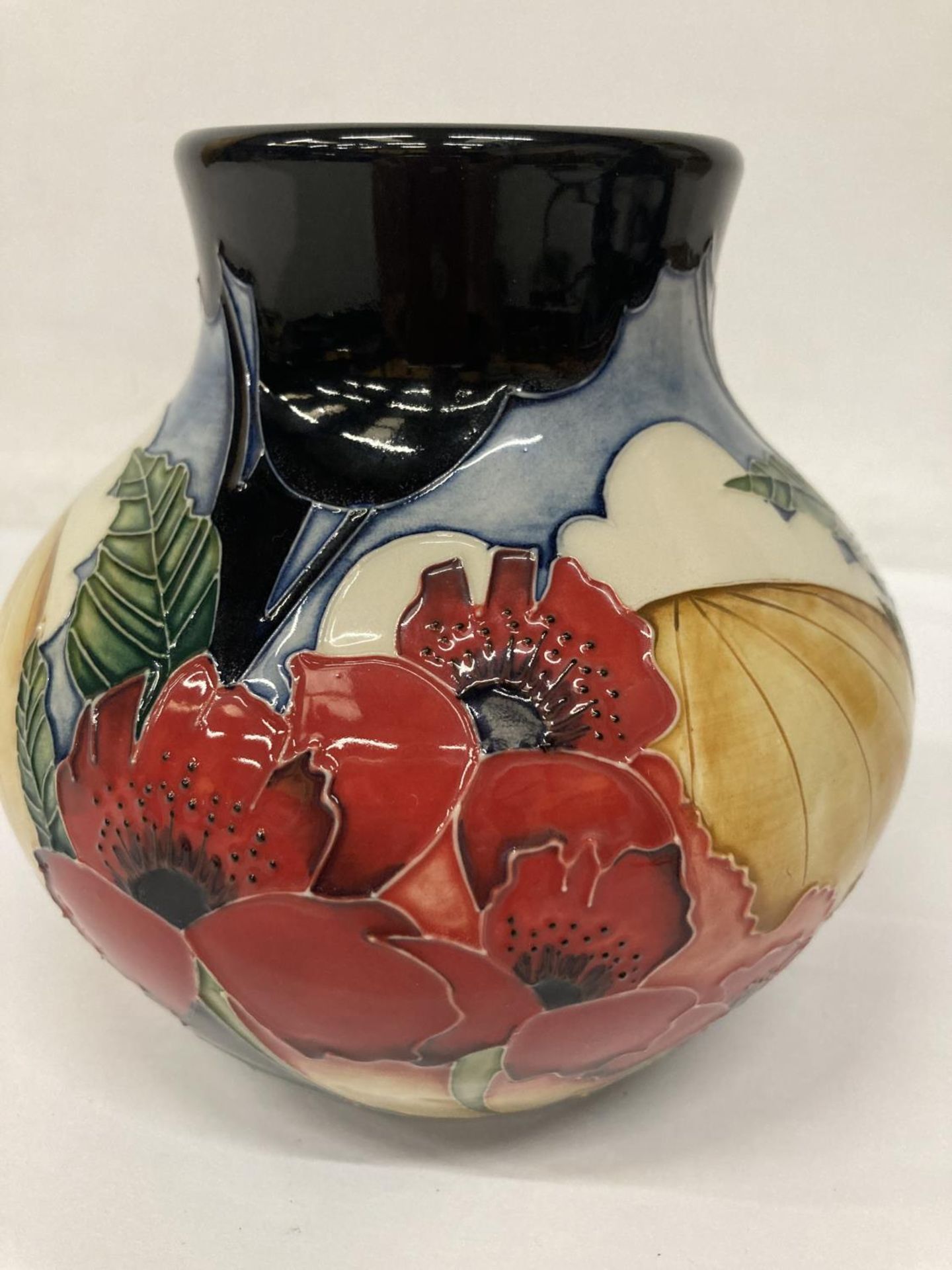 A MOORCROFT FOREVER ENGLAND VASE