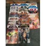 A COLLECTION OF COUNTDOWN COMICS, SUPERMAN, WONDER GIRL ETC