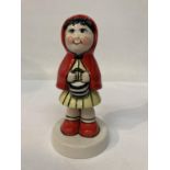 A LIMITED EDITION LORNA BAILEY LITTLE RED RIDING HOOD FIGURE WITH CERTIFICATE, 10/50