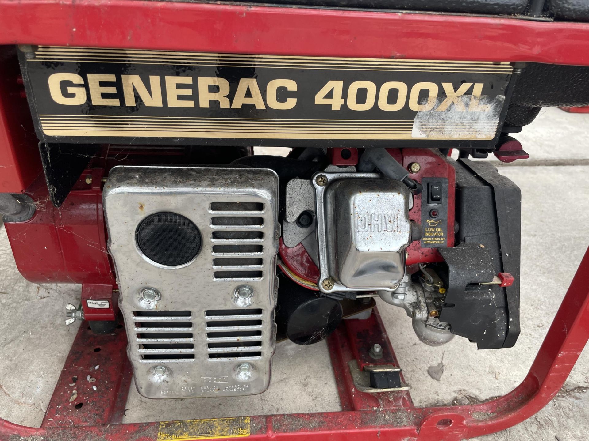 A GENERAC 4000XL PETROL GENERATOR - Image 2 of 3