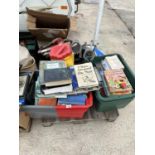 AN ASSORTMENT OF HOUSEHOLD CLEARANCE ITEMS