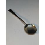 A HALLMARKED BIRMINGHAM SILVER ARTS AND CRAFTS SPOON