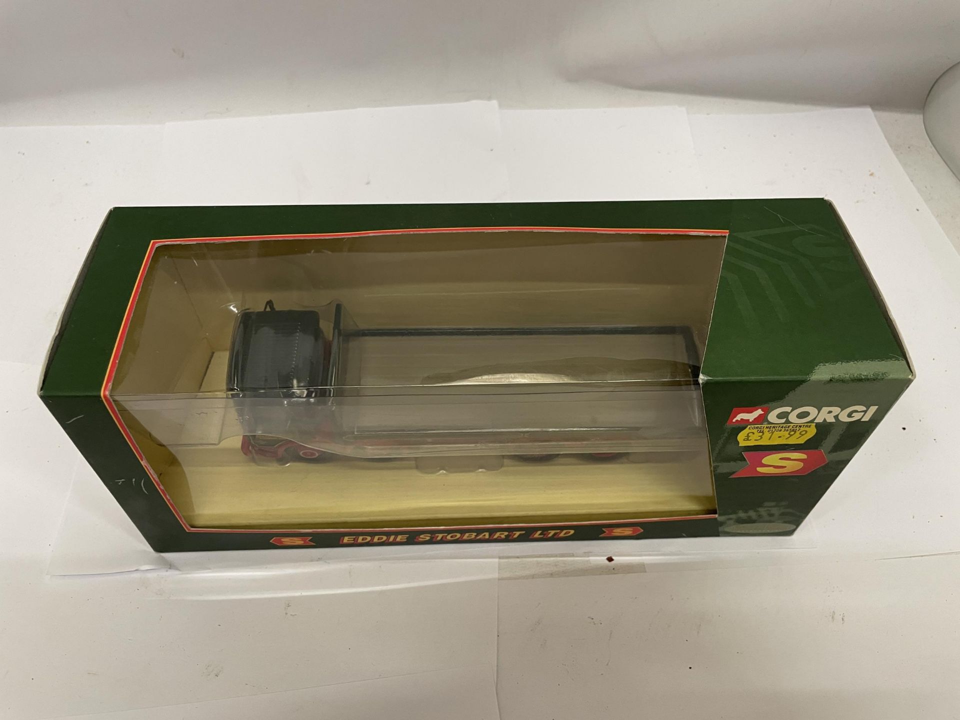 A CORGI EDDIE STOBART 8 WHEEL PLATFORM LORRY NO. 20903 AS NEW IN BOX - Image 2 of 2