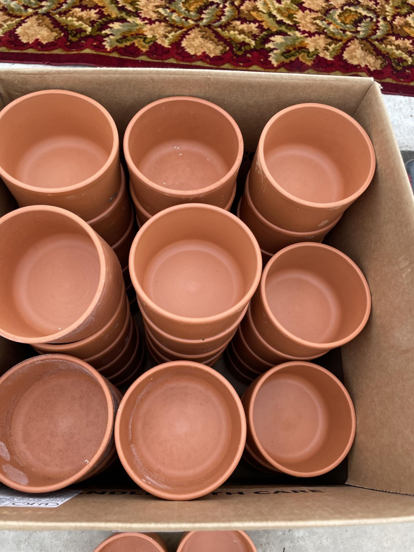 A LARGE QUANTITY OF TERACOTTA PIGEON POTS - Image 4 of 4