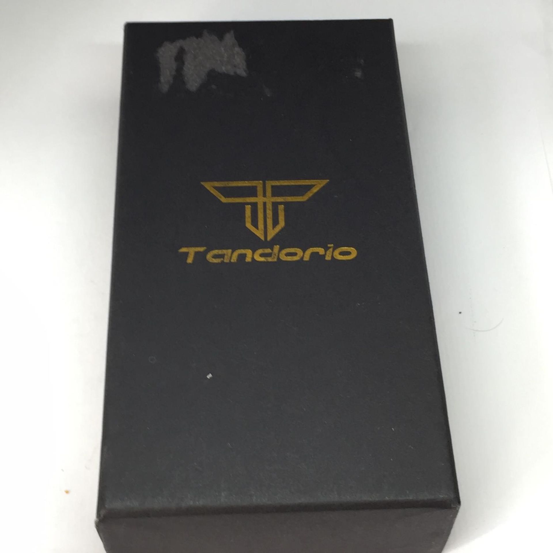 AN AS NEW AND BOXED TANDORIO WRIST WATCH SEEN WORKING BUT NO WARRANTY - Image 3 of 3