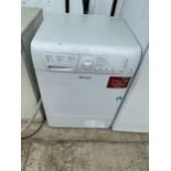 A WHITE HOTPOINT 7KG CONDENSER DRYER