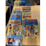 A COLLECTION OF BEANO AND DANDY BOOKS - 14 IN TOTAL