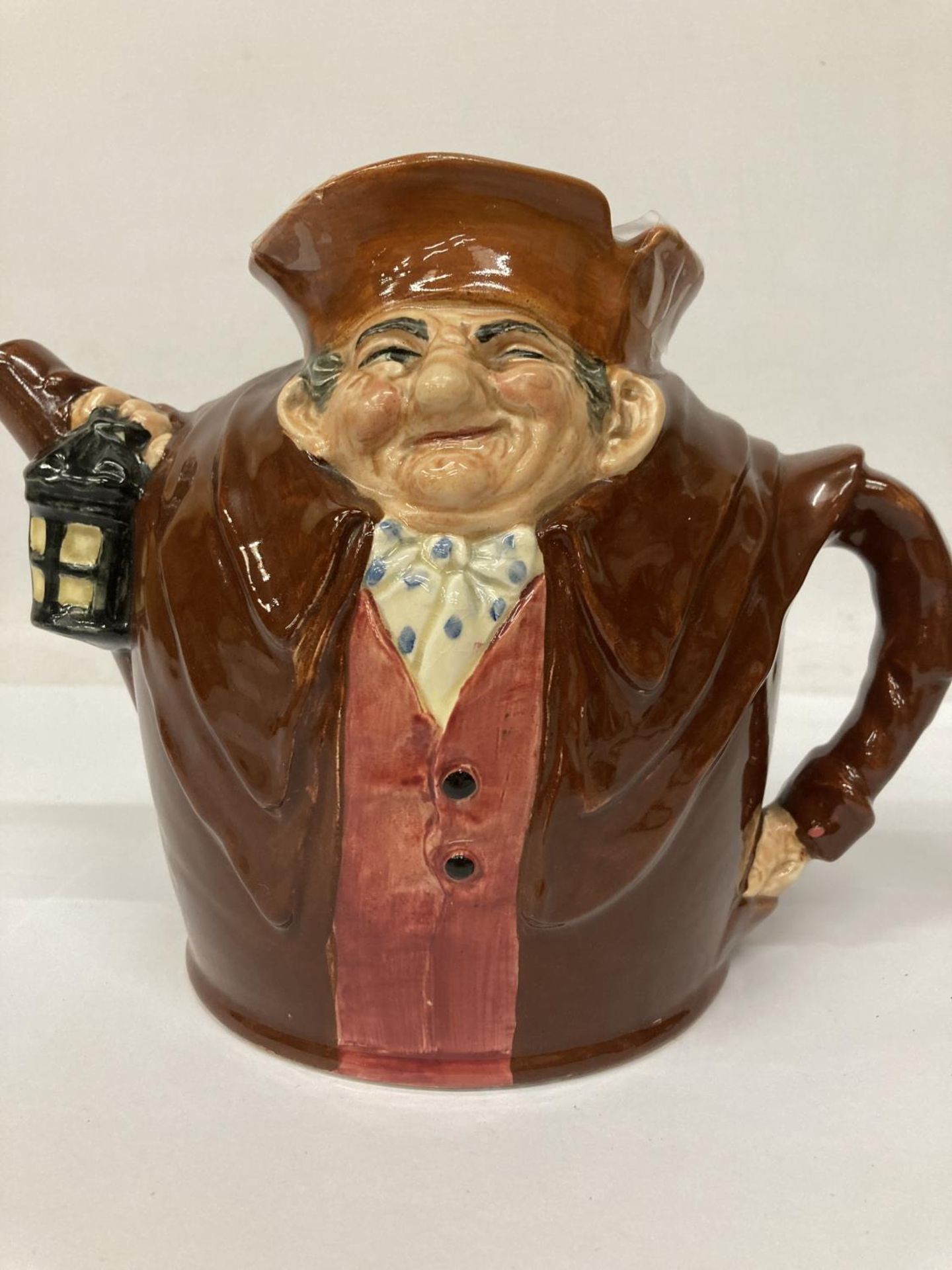 A ROYAL DOULTON OLD CHARLEY TEA POT