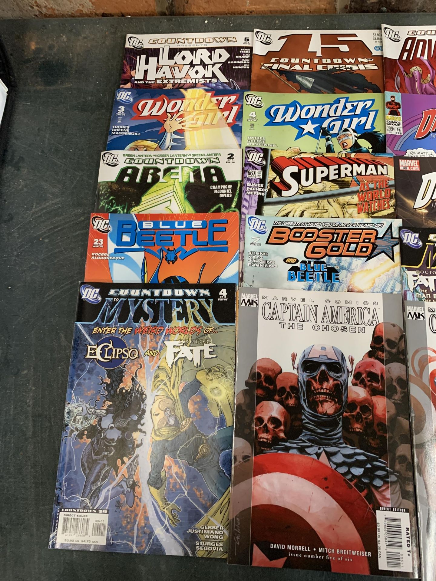 A COLLECTION OF DC COMICS, CAPTAIN AMERICA, DAREDEVIL ETC - Image 2 of 3
