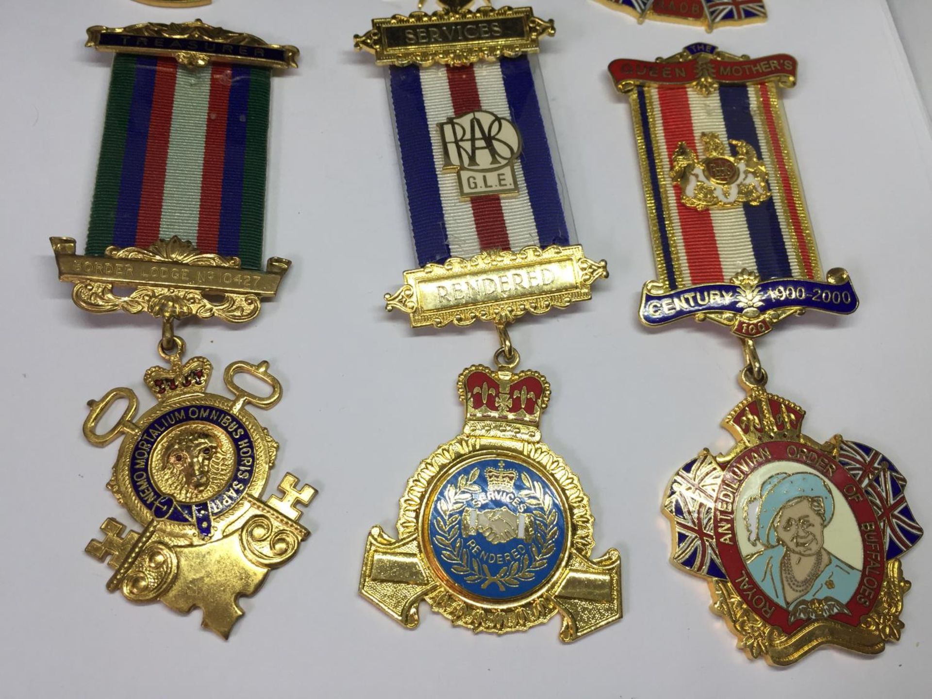 SIX ORDER OF THE BUFFALOS MEDALS - Image 3 of 4