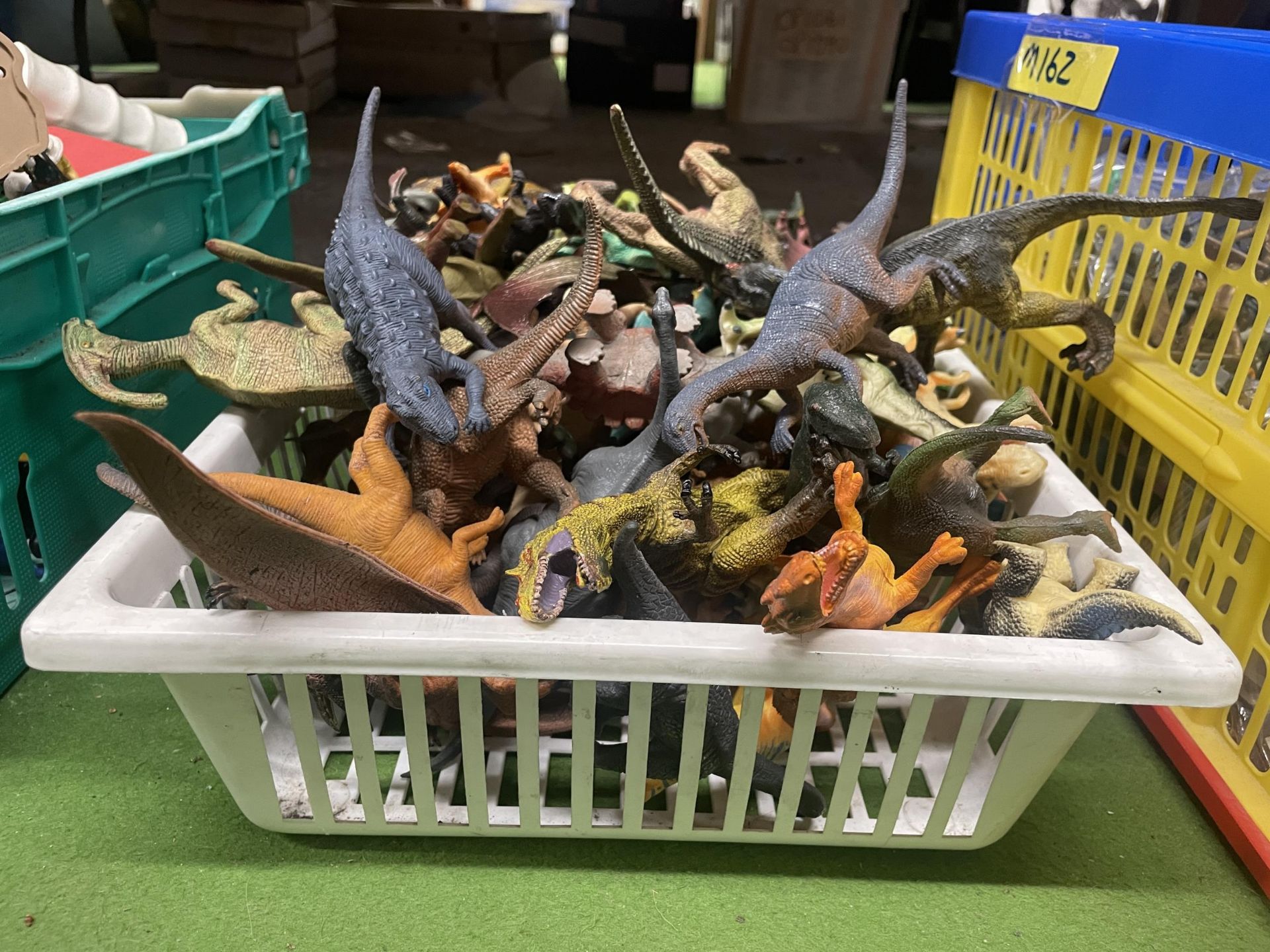 A LARGE QUANTITY OF TOY DINOSAURS - Image 2 of 2