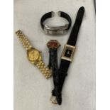 FOUR FASHION WRISTWATCHES TO INCLUDE JOAN RIVERS