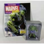 A MARVEL CLASSIC LEAD SPECIAL COLLECTORS FIGURE - HULK WITH MAGAZINE