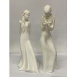 TWO ROYAL DOULTON FIGURINES "TENDERNESS" AND "TOMORROW'S DREAMS"