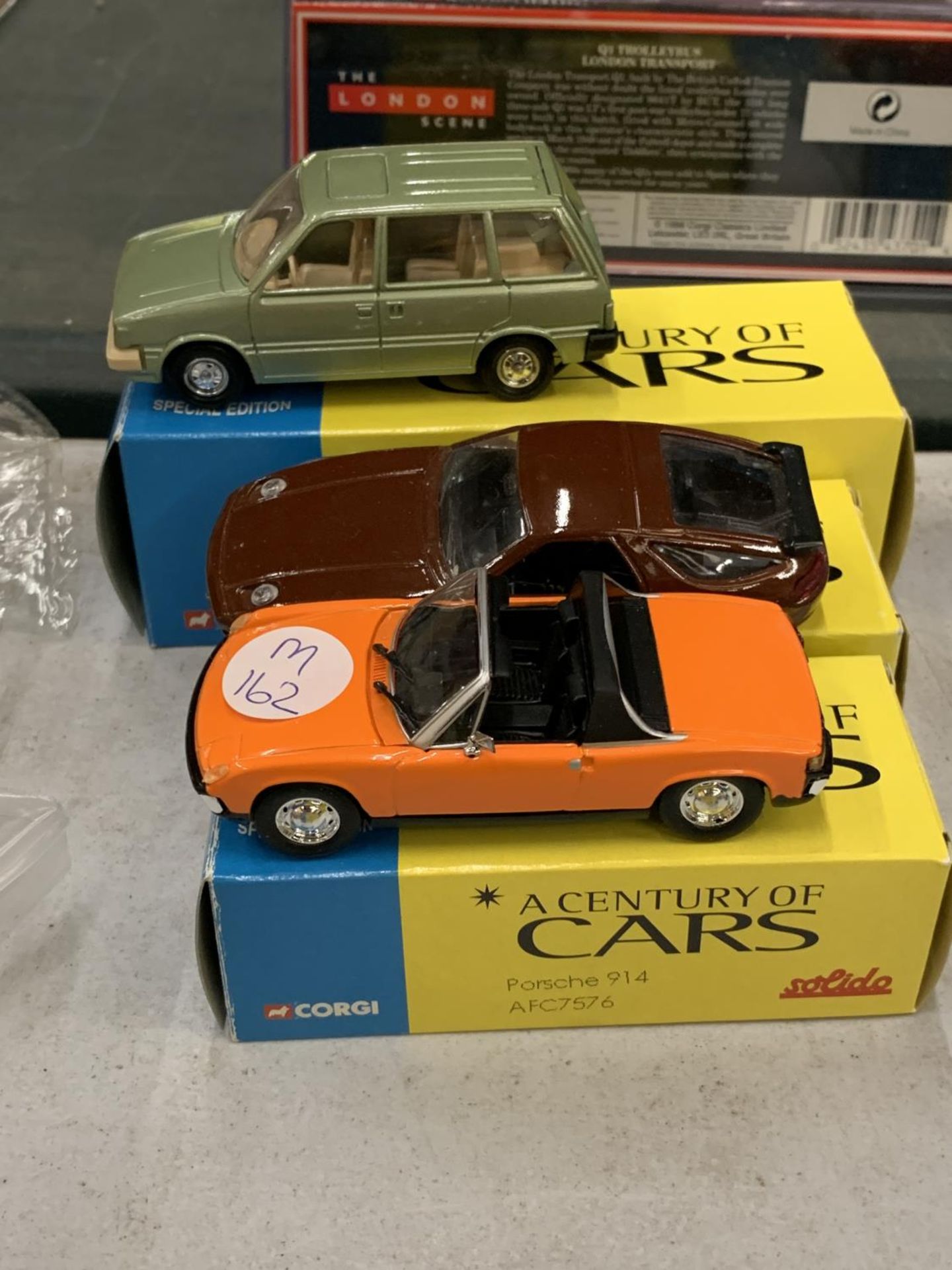 THREE BOXED CORGI 'A CENTURY OF CARS' TO INCLUDE A PORSCHE 928 GT, 914 AND A NISSAN PRAIRIE - Image 3 of 4