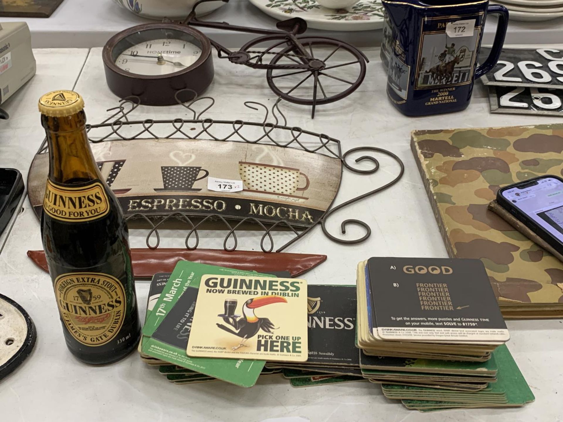 VARIOUS GUINNESS RELATED ITEMS