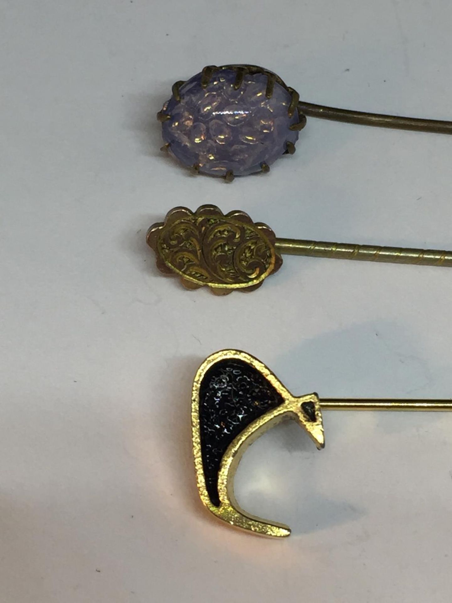 THREE PIN BROOCHES - Image 2 of 2