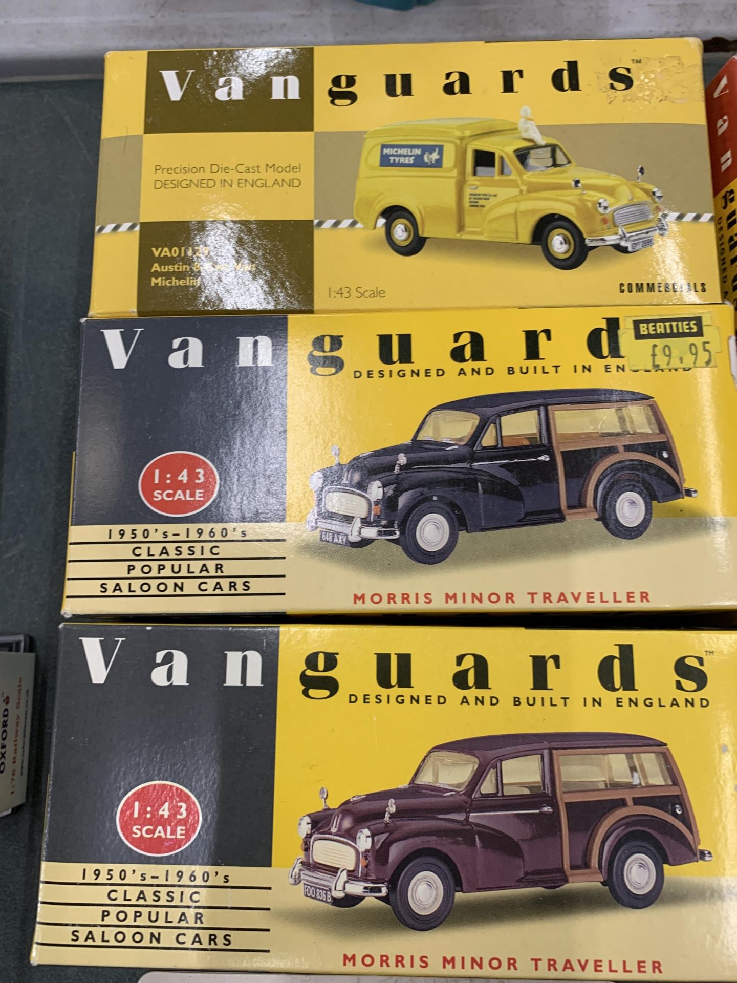 SIX BOXED VANGUARDS 1:43 SCALE DIECAST MODELS - Image 2 of 3