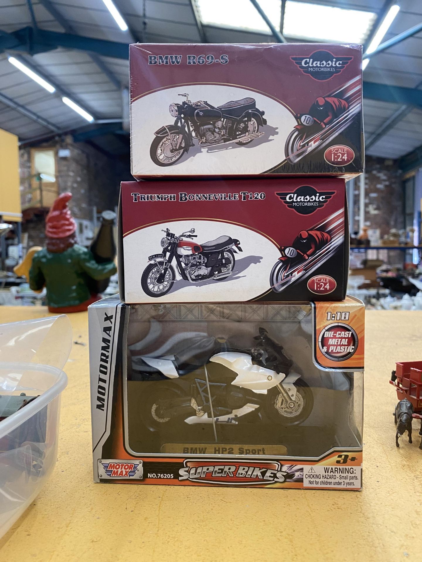 FOUR BOXED DIECAST MOTORBIKES - Image 2 of 2