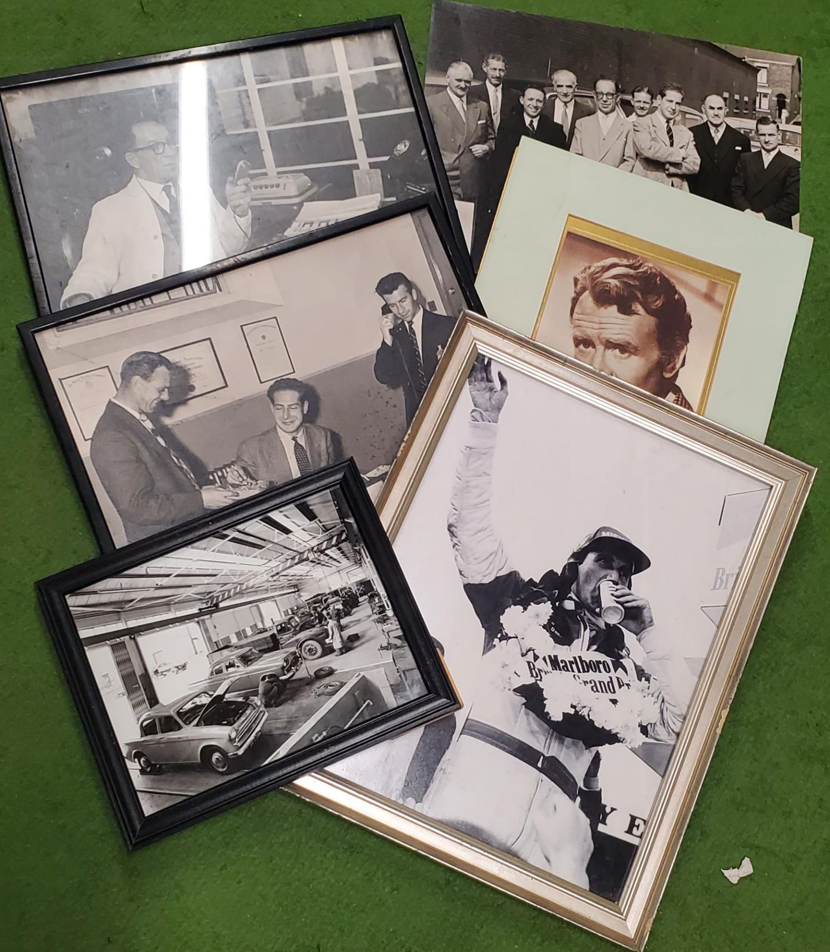 A GROUP OF FRAMED CLASSICAL PHOTO PRINTS