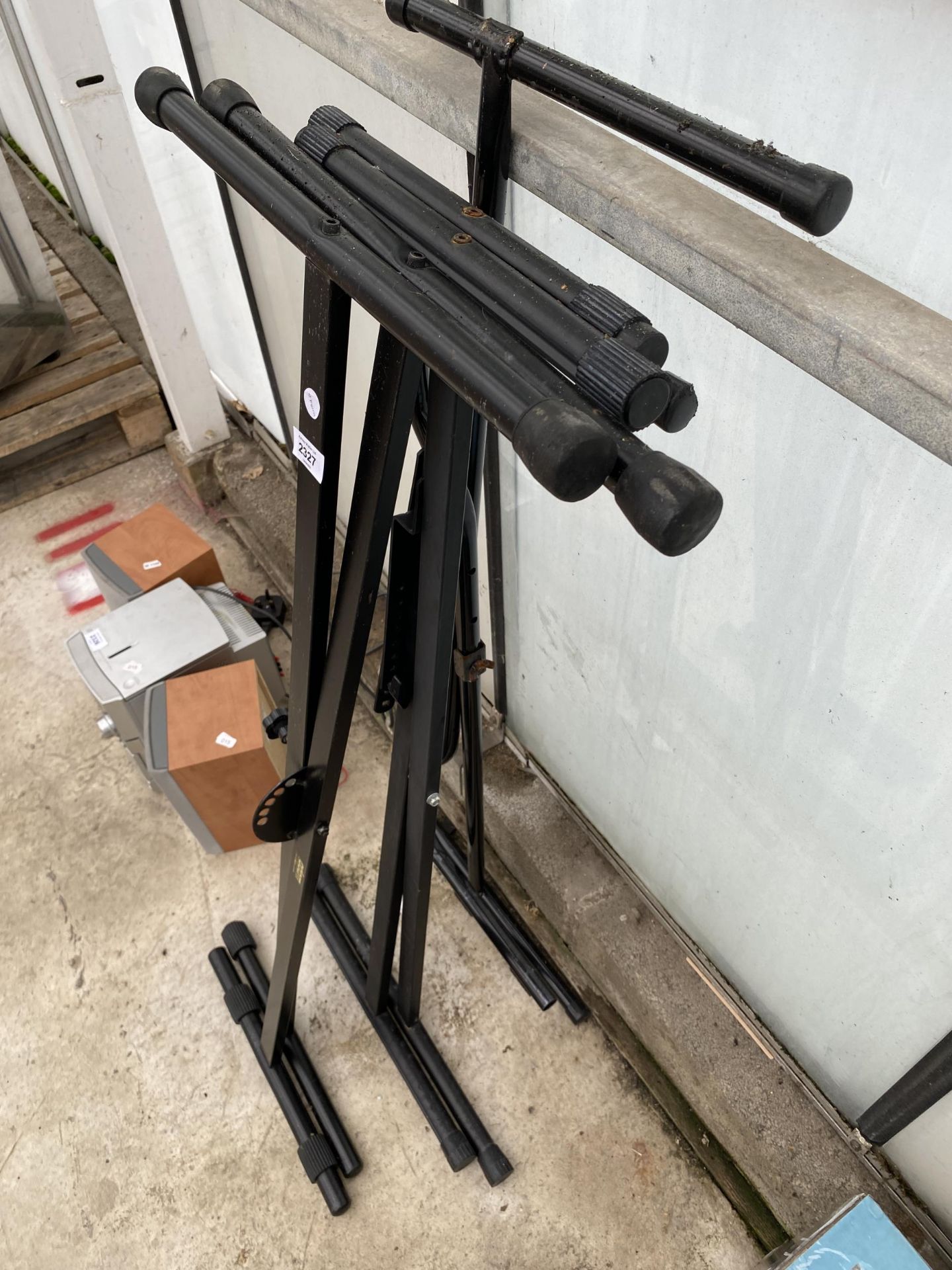 THREE VARIOUS KEYBOARD STANDS TO INCLUDE AN ADAM - Image 2 of 2