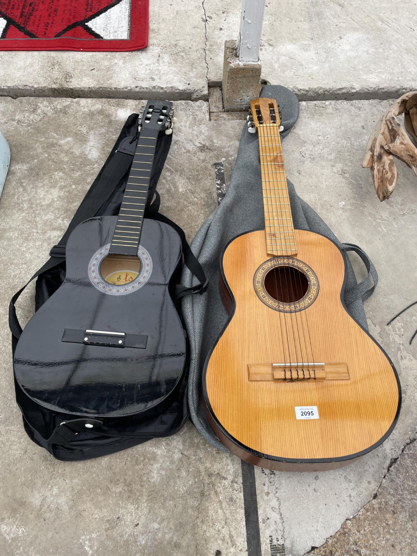 TWO ACOUSTIC GUITARS
