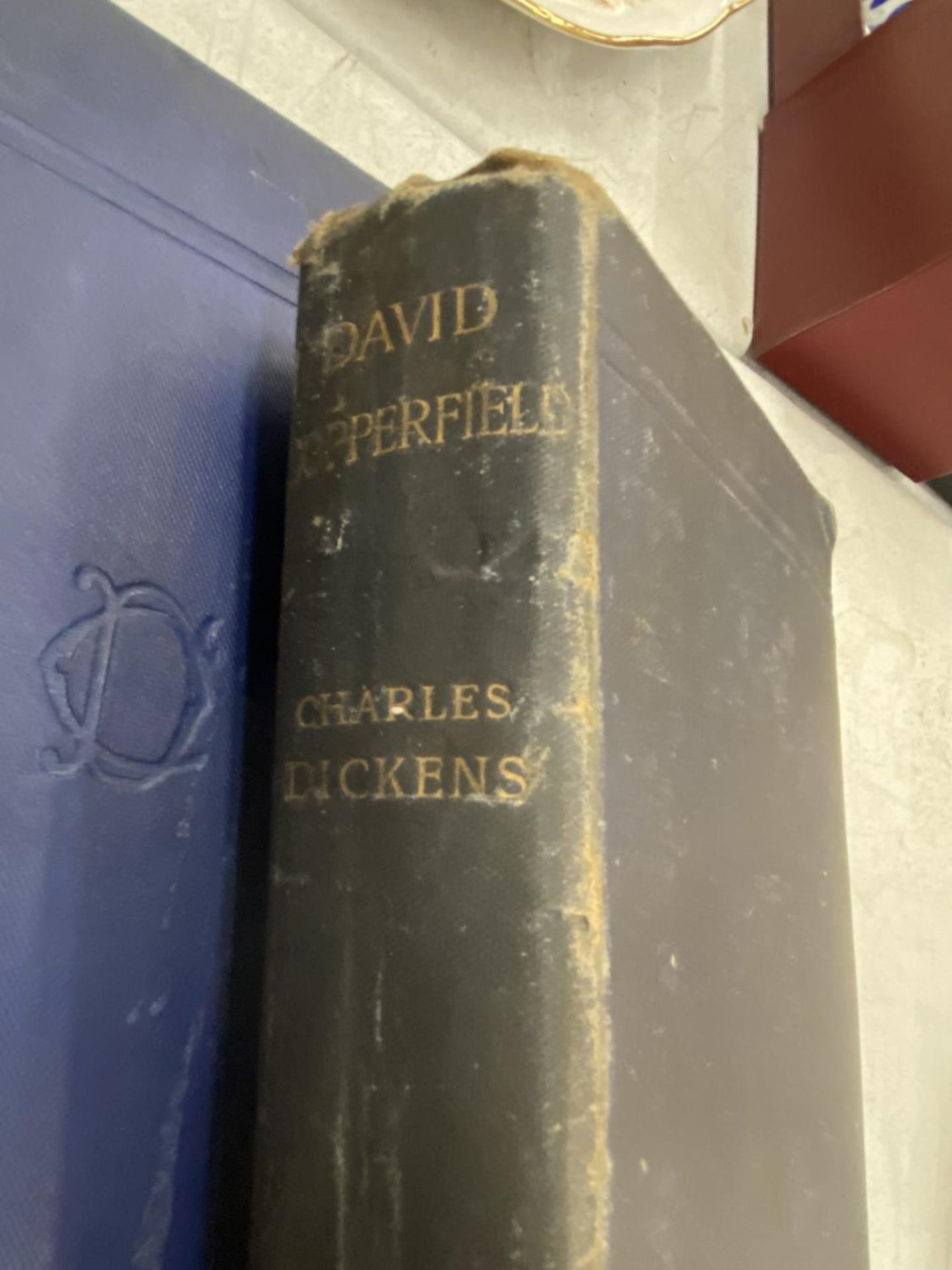 TWO ANTIQUARIAN CHARLES DICKEN NOVELS - 'DAVID COPPERFIELD' AND HARD TIMES AND PICTURES FROM ITALY' - Image 3 of 5