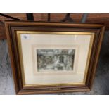 A FRAMED DECOUPAGE 3D TOY SHOP BY ANTON PIECK, 19" X 16"