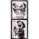 A PAIR OF TONY MCGEE LARGE EROTICA PHOTOGRAPH PRINTS