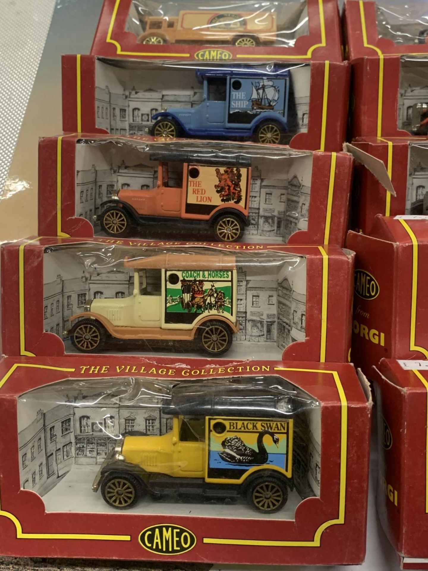 TEN BOXED CAMEO FROM CORGI MODEL VANS - Image 3 of 3