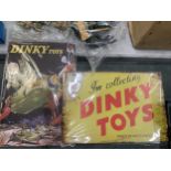 TWO TIN METAL DINKY TOYS SIGNS