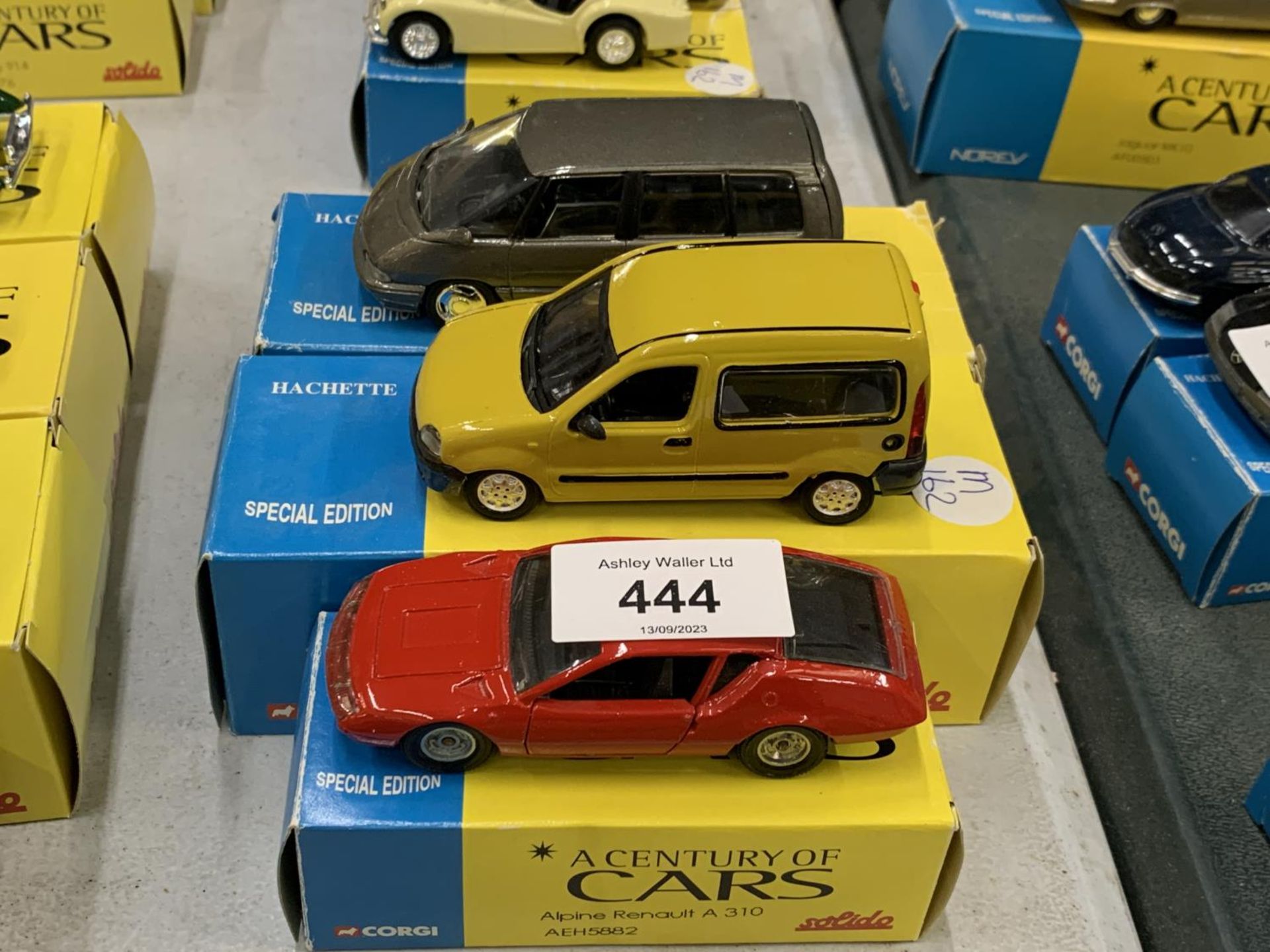 THREE BOXED CORGI 'A CENTURY OF CARS' TO INCLUDE A RENAULT A130, KANGOO AND ESPACE - Image 3 of 3