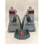 TWO LARGE REMOTE CONTROL DR WHO K-9 ROBOT DOGS - ONLY ONE REMOTE CONTROL