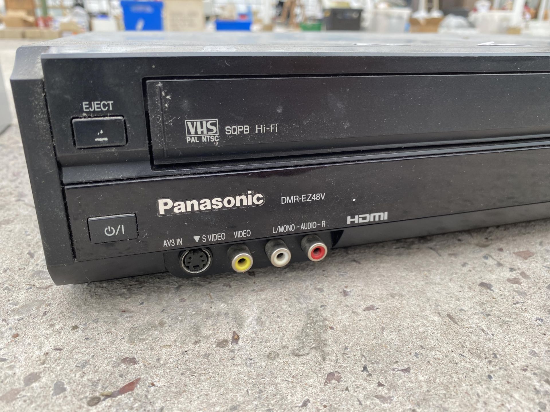 A PANASONIC DMR EV48B VHS TO DVD VIDEO RECORDER - Image 3 of 3