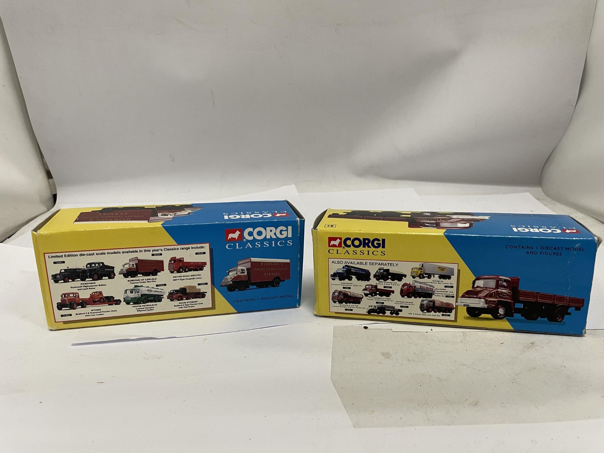 TWO CORGI CLASSICS TO INCLUDE A THAMES TRADER DROPSIDE SET NO. 30201 AND A ROBSONS OF CARLISLE - Image 2 of 2