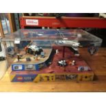 A LEGO CITY KIT NO. 60226, MARS EXPLORATION, BUILT AND IN DISPLAY CASE