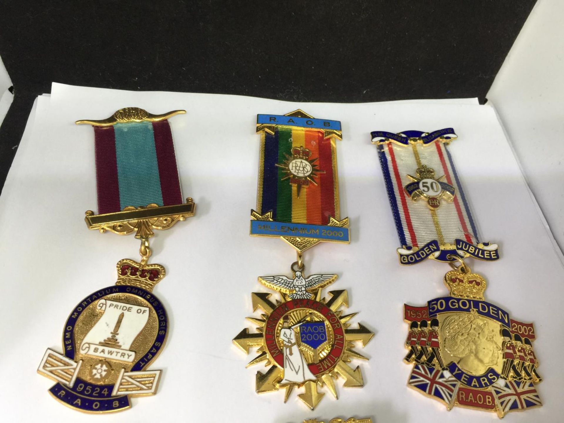 SIX ORDER OF THE BUFFALOS MEDALS - Image 2 of 4